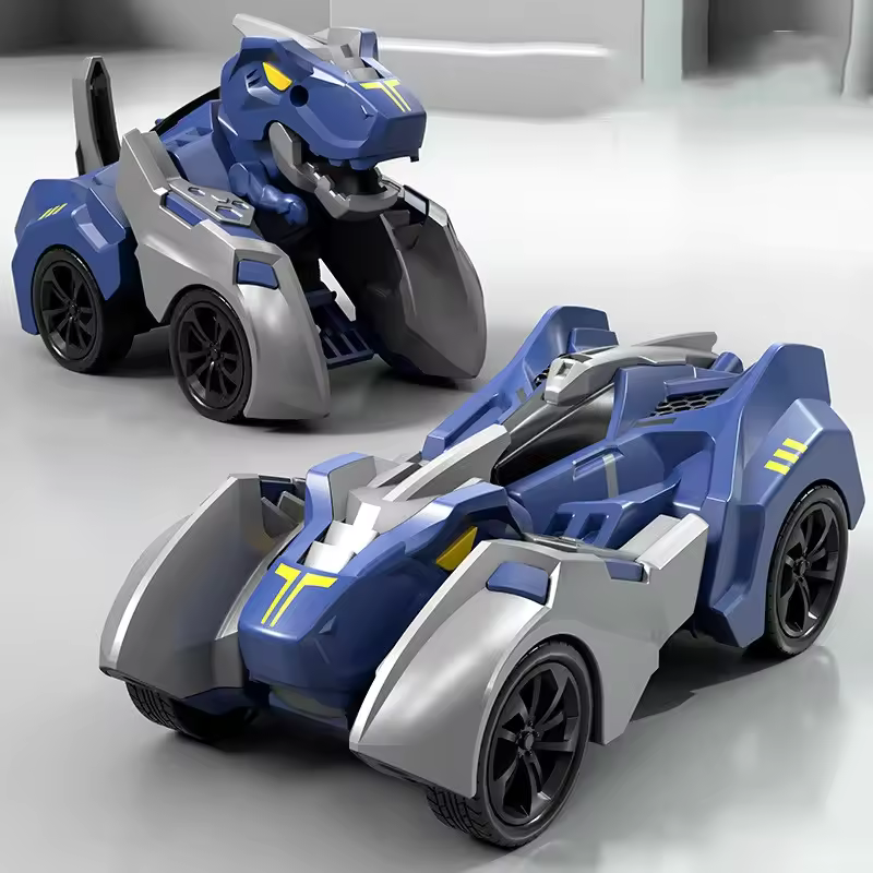 2-in-1 Transforming Dinosaur Car Toy