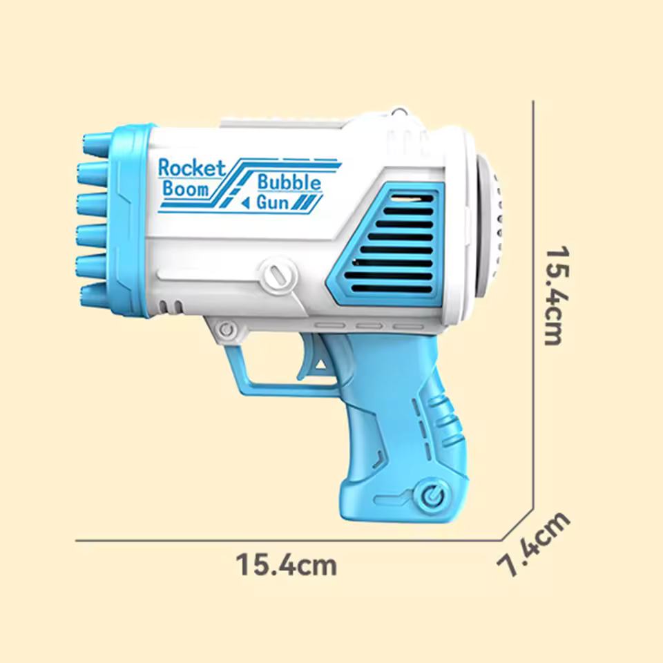 Automatic Bubble Machine Toy Gun