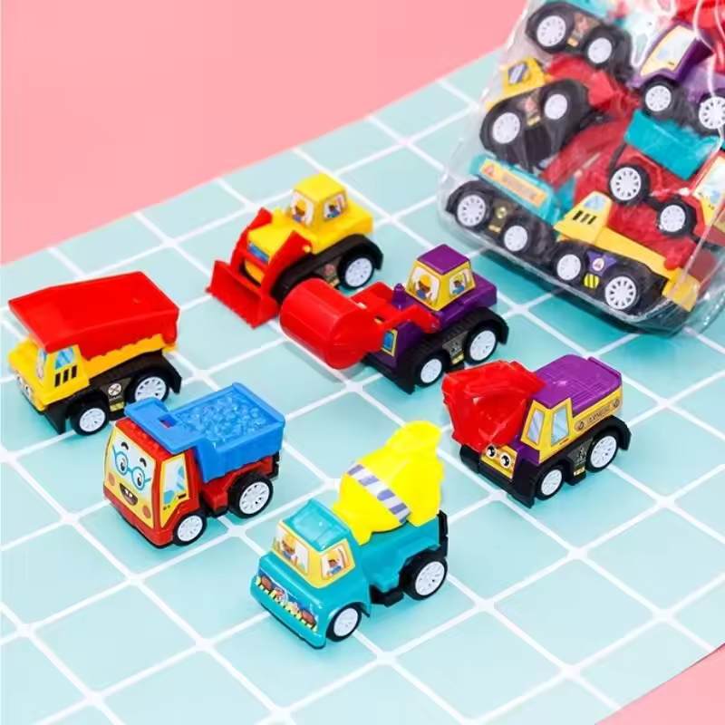 6pcs Mini Pull-Back Car Set