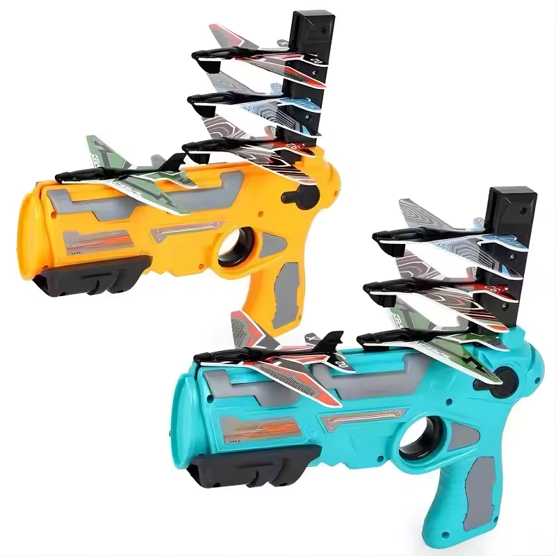 Foam Airplane Launcher Toy Kids