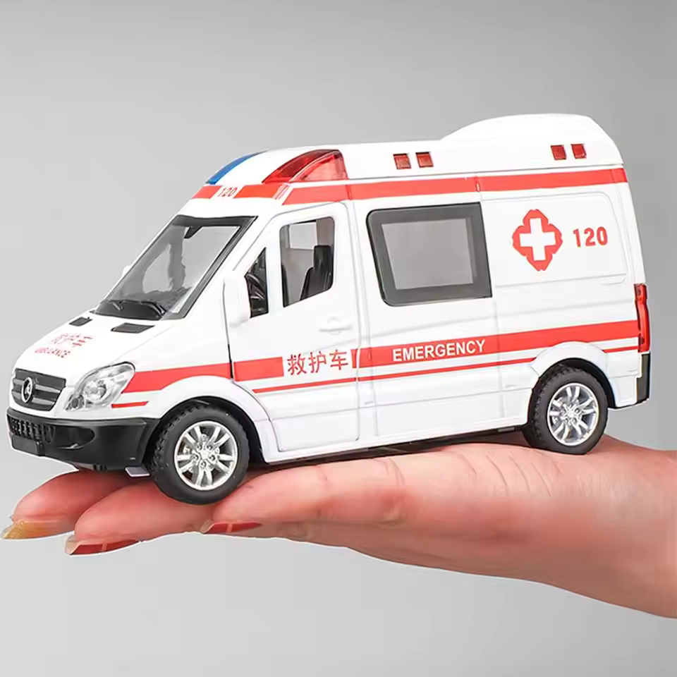 Ambulance Simulation Toy Car Model