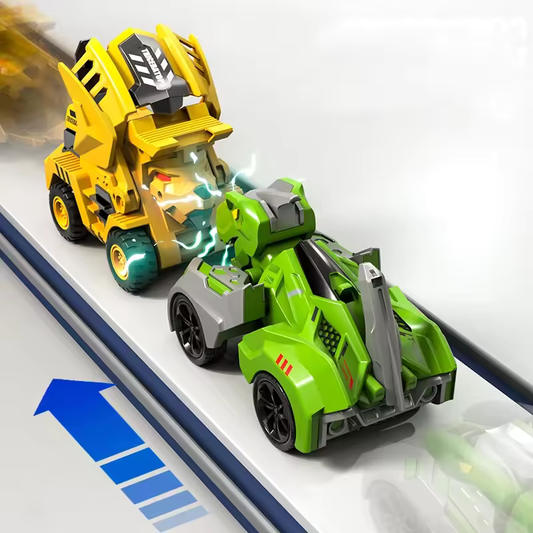 2-in-1 Transforming Dinosaur Car Toy