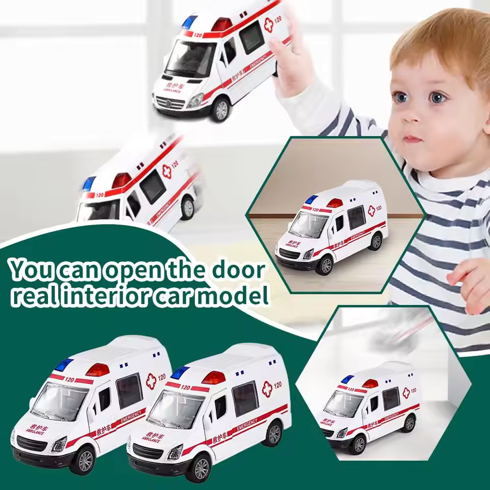 Ambulance Simulation Toy Car Model