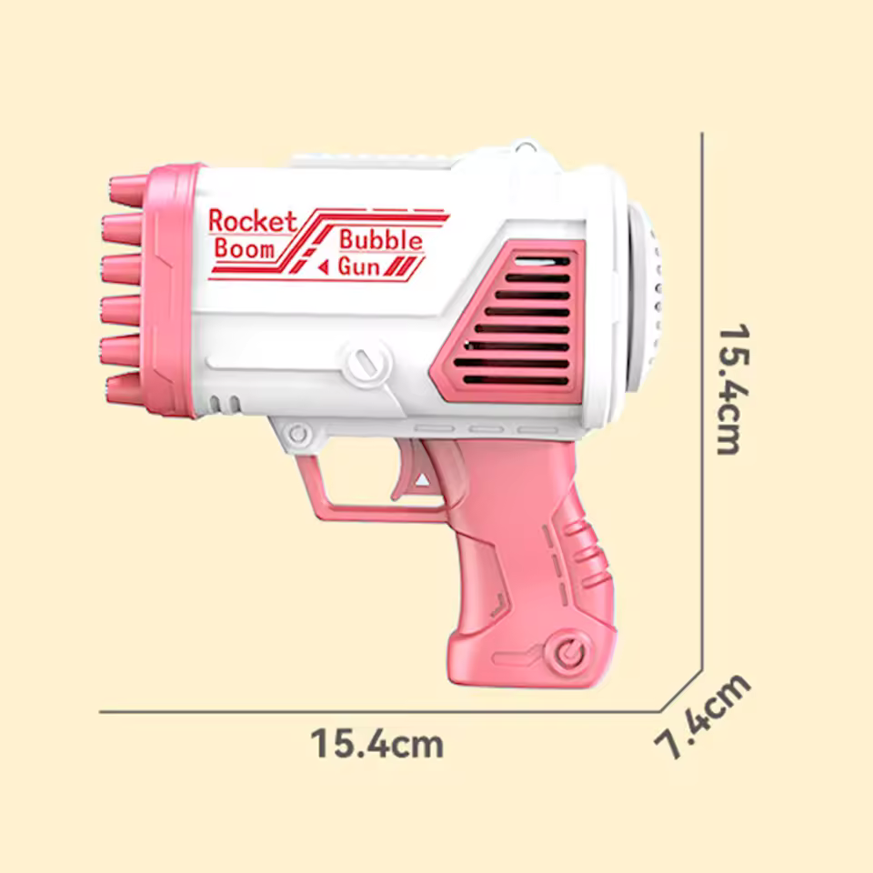 Automatic Bubble Machine Toy Gun