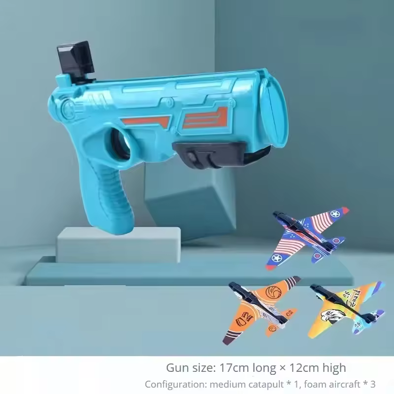 Foam Airplane Launcher Toy Kids