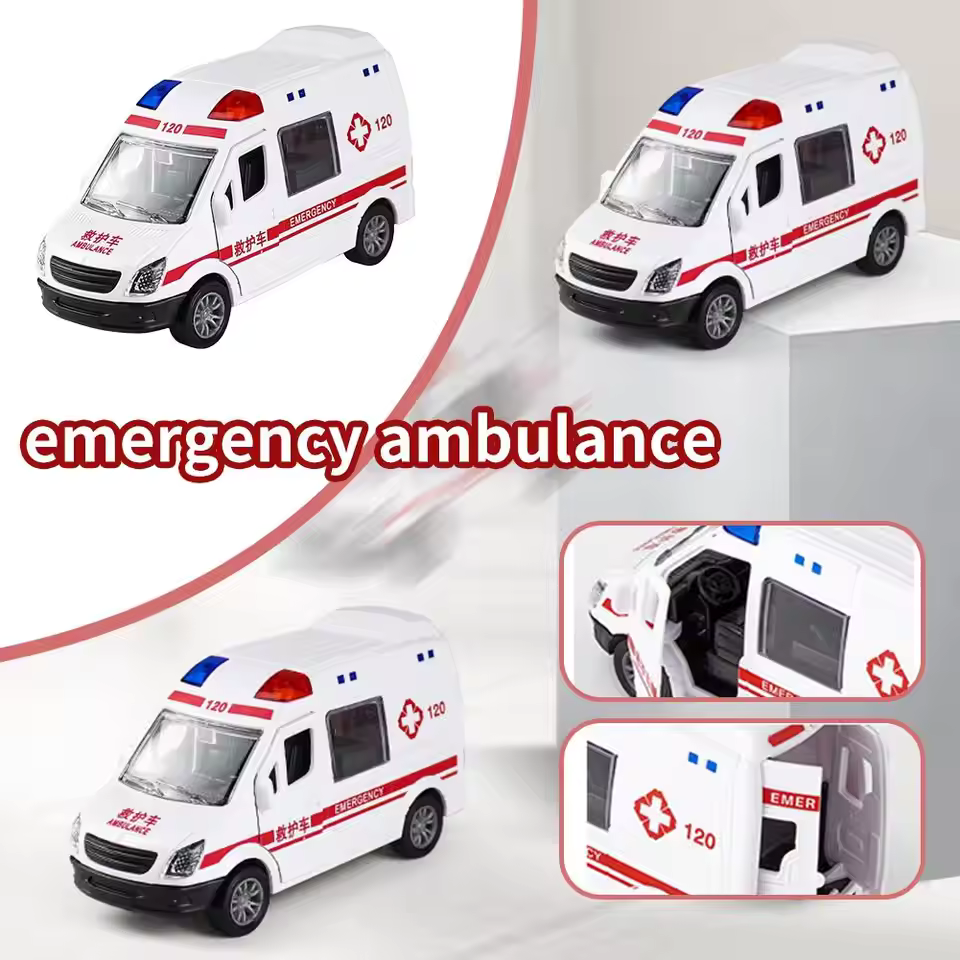 Ambulance Simulation Toy Car Model